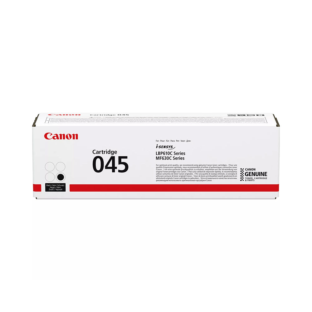 Canon 045BK Black (1242C002) Toner Cartridge