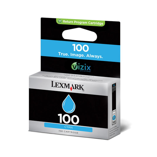 Lexmark 100 Cyan (14N0900E) Ink Cartridge