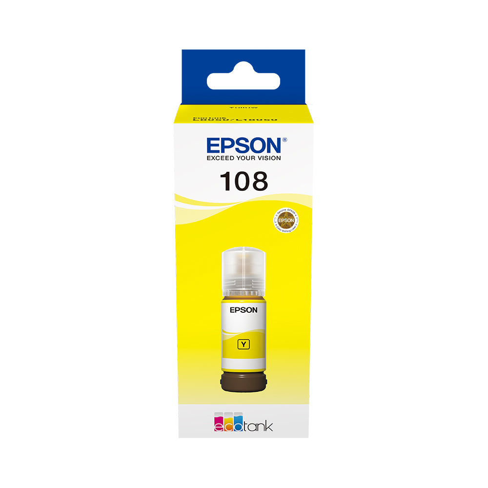 Epson 108 EcoTank Yellow ink bottle (70 ml)