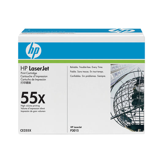 HP 55X High Yield Black (CE255X) Toner