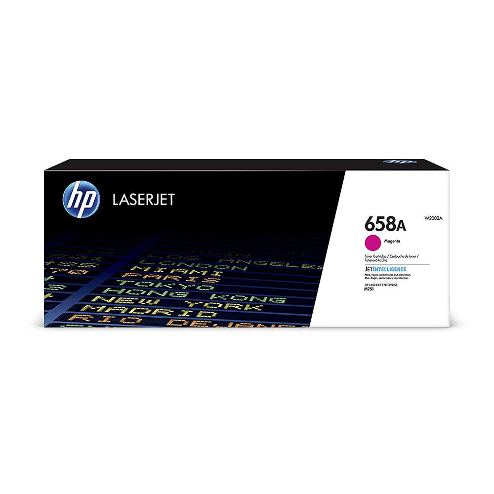 HP 658A Magenta Original LaserJet Toner Cartridge (W2003A)