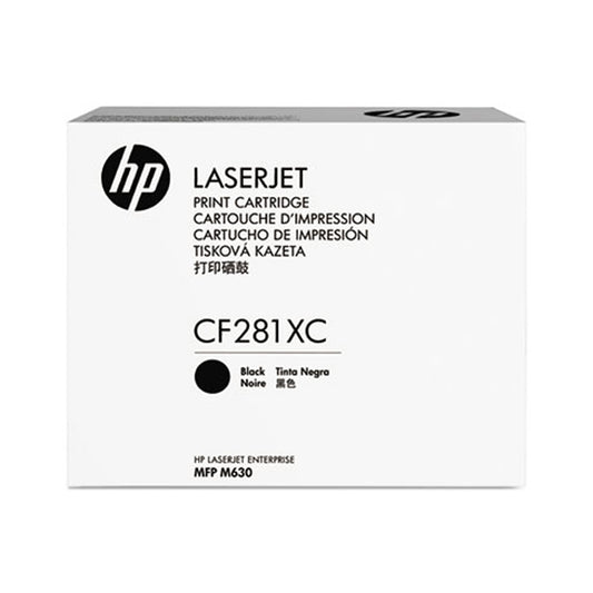 HP 81XC Black Contract Toner Cartridge (CF281XC)