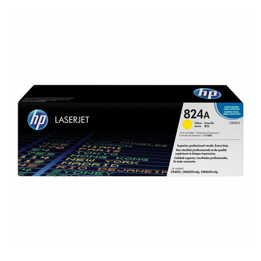 HP 824A Yellow Original LaserJet Toner Cartridge (CB382A)