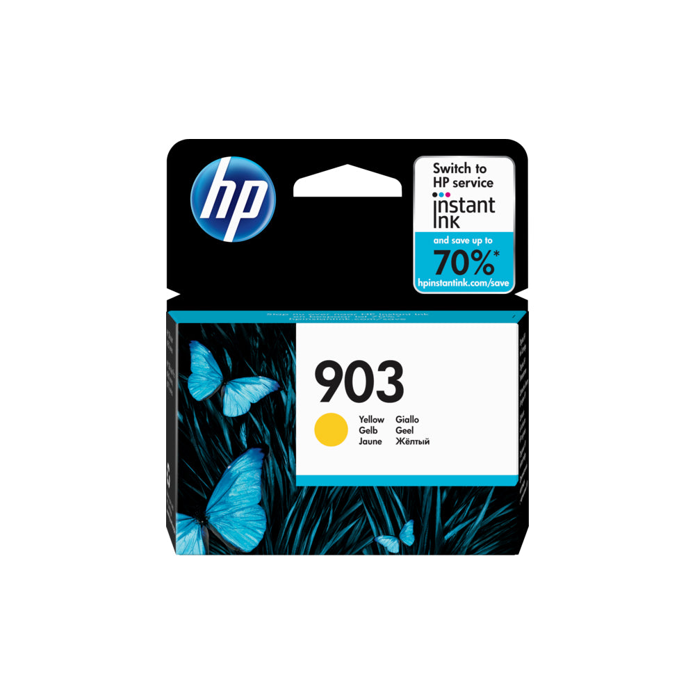HP 903 Yellow Original Ink Cartridge (T6L95AE)