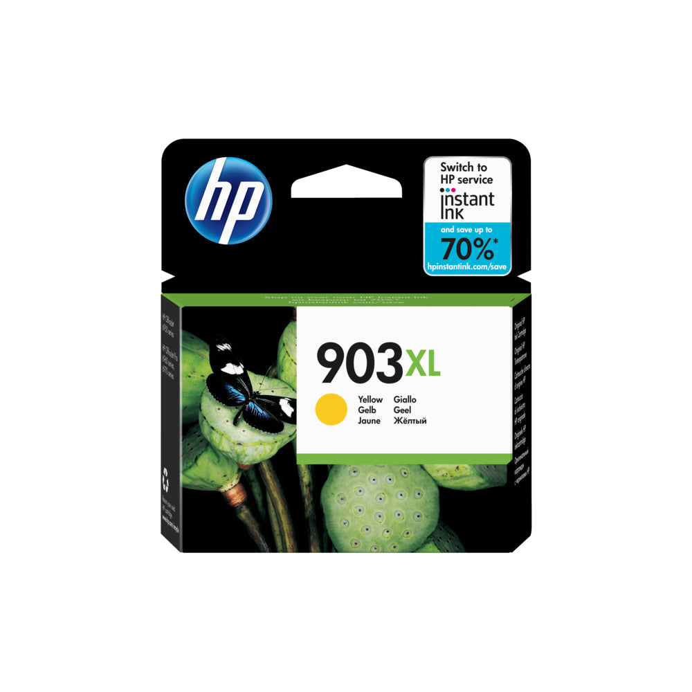 HP 903XL High Yield Yellow Original Ink Cartridge (T6M11AE)