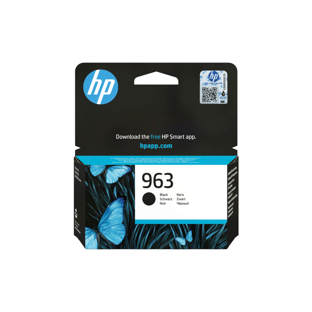HP 963 Black Original Ink Cartridge (3JA26AE)