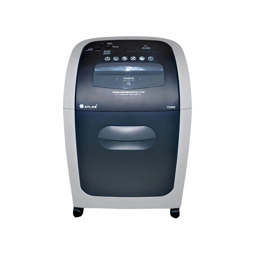 Atlas AS-S2-CC0660 Micro Cross Cut Paper Shredder - 6 Sheets, 32L Bin, P-4 Security