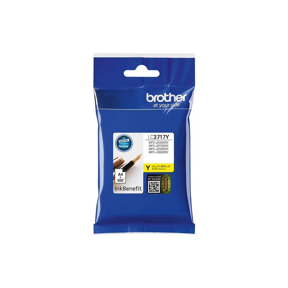 Brother Genuine LC3717Y Yellow Ink Cartridge