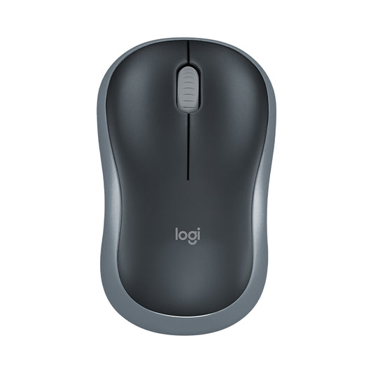 Logitech M185 Wireless Mouse - Grey