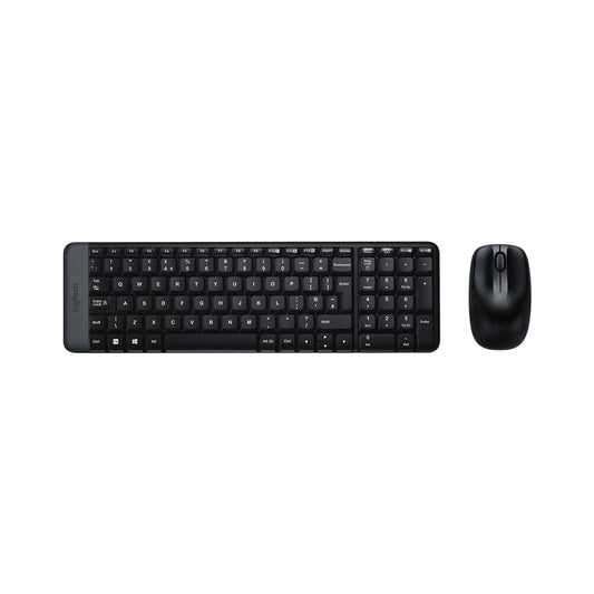 Logitech Mk220 Wireless Keyboard and Mouse Combo - English/Arabic
