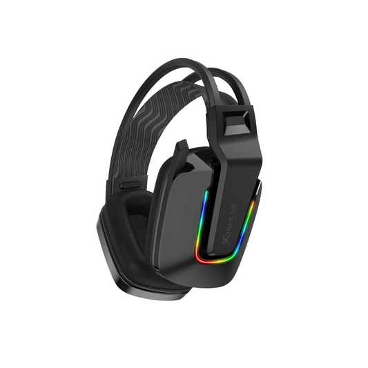 XTRIKE ME GH-712 BK RGB Wired Gaming Headset – 50mm Stereo Mic USB 3.5mm