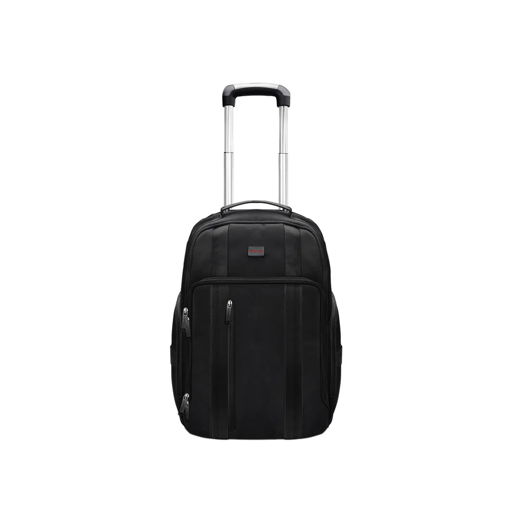 Promate CramPack-TR Multi-Functional 15.6” Laptop Trolley Bag with Large Multiple Compartments