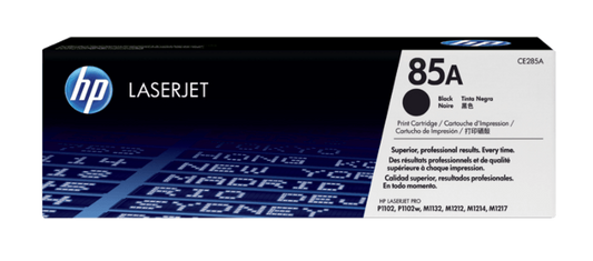 HP 85A Black Original LaserJet Toner Cartridge (CE285A)