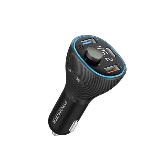 Promate PowerTune-38W Universal Wireless Hands-free Kit with FM Transmitter