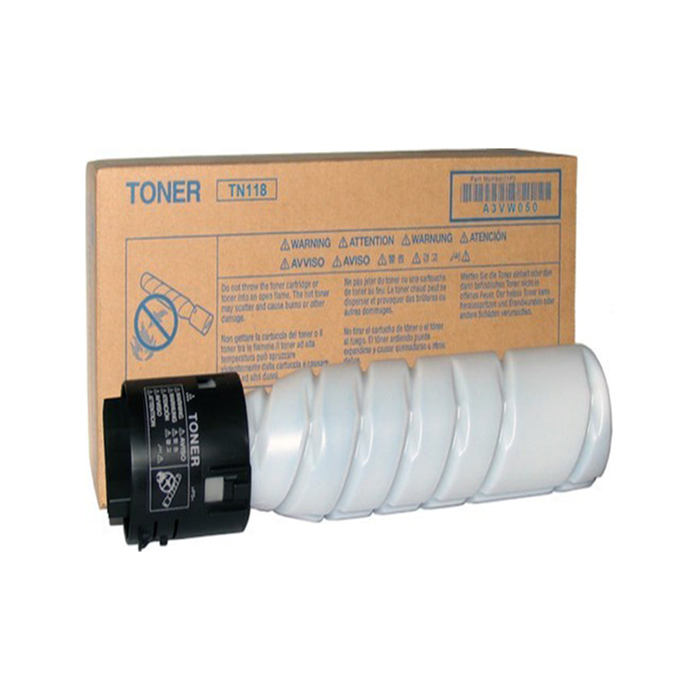 Konica Minolta TN-118 Black Toner Cartridge