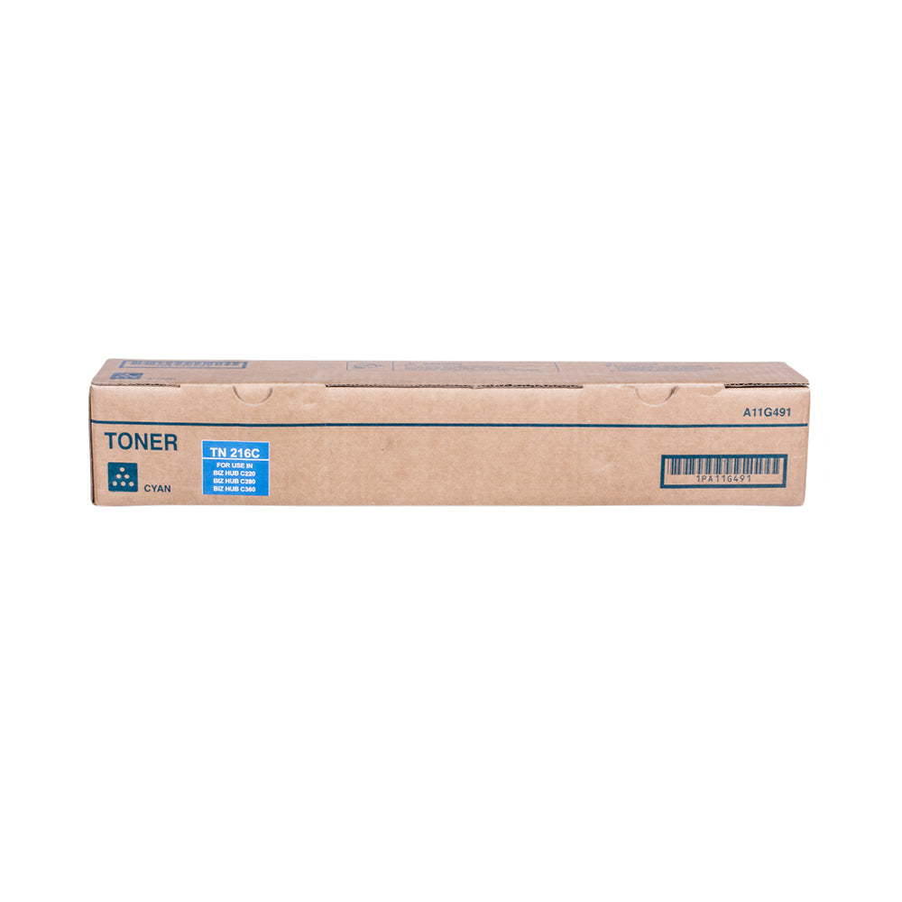 Konica Minolta TN-216C Cyan Toner Cartridge