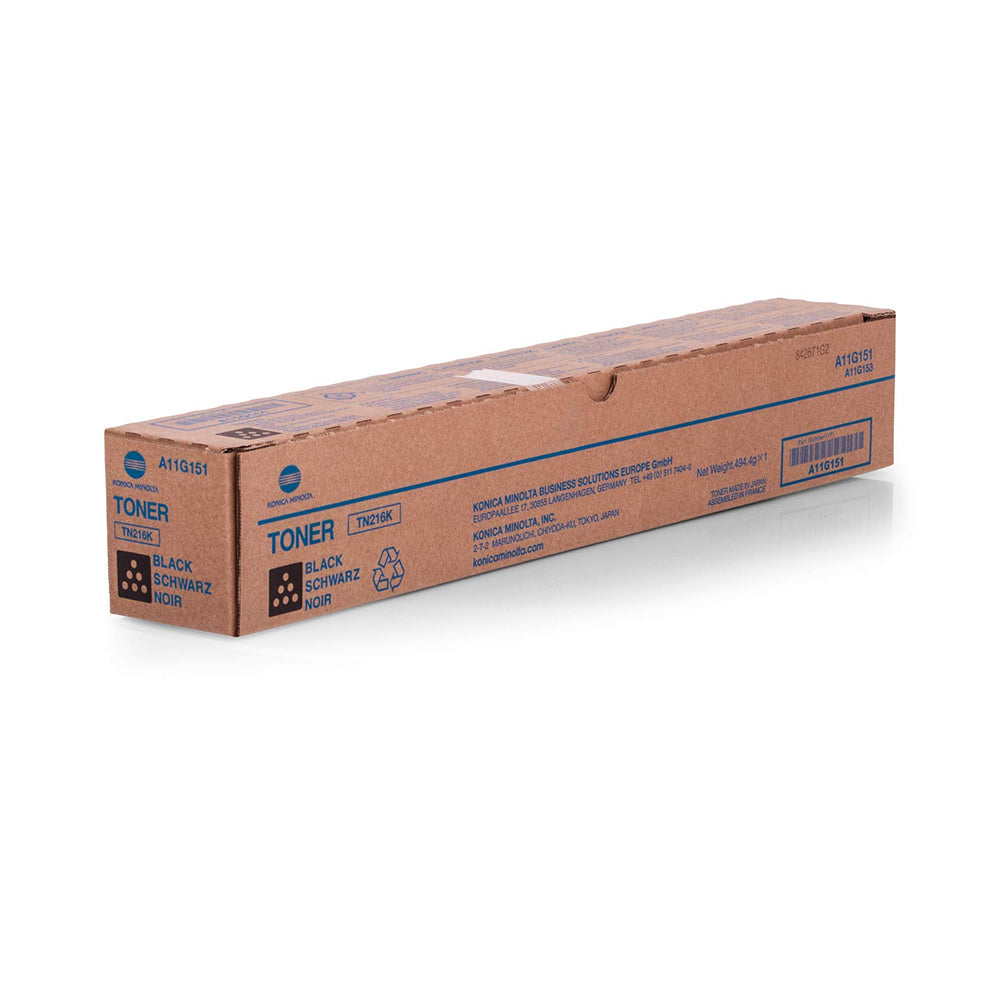 Konica Minolta TN-216K Black Toner Cartridge