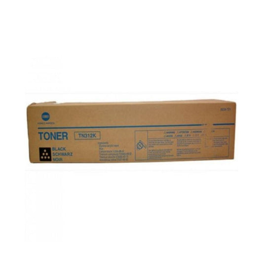 Konica Minolta TN-312K Black Toner Cartridge