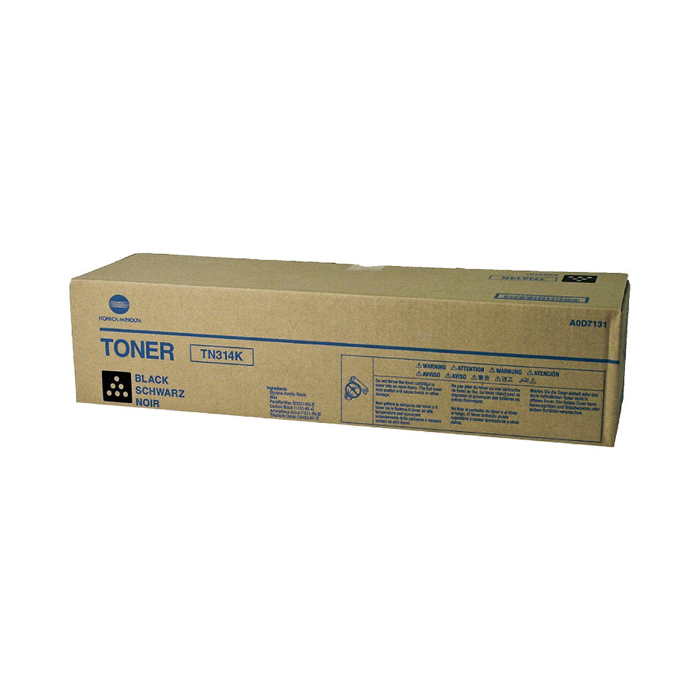 Konica Minolta TN-314K Black Toner Cartridge