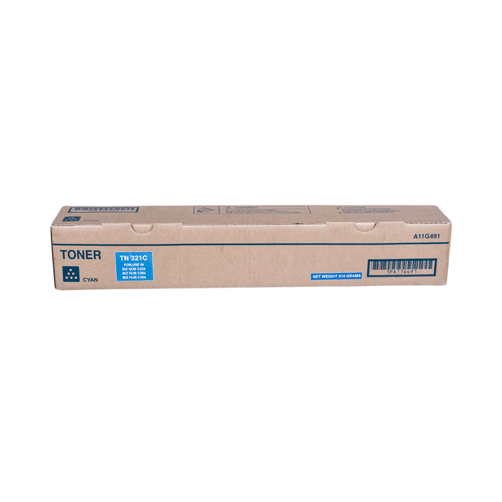 Konica Minolta TN-321C Cyan Toner Cartridge