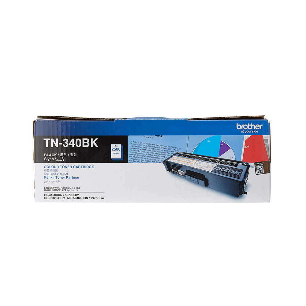 Brother TN-340BK Black Toner