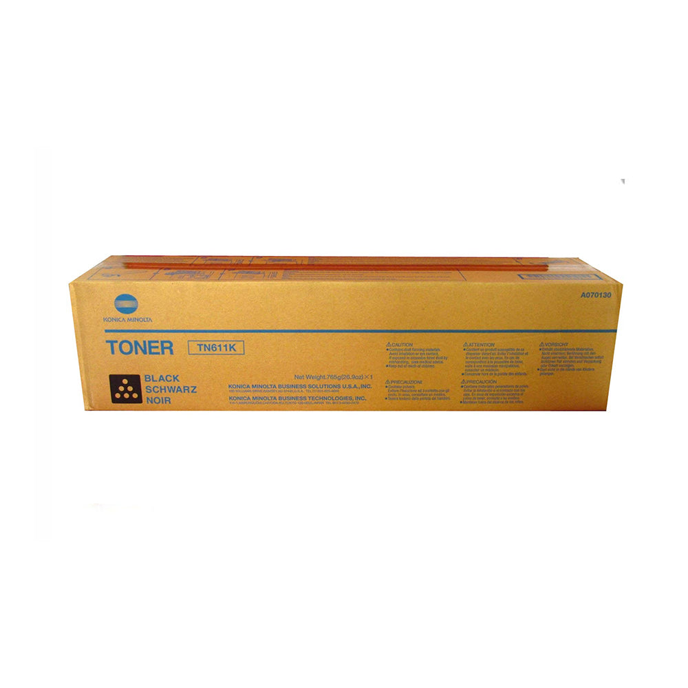 Konica Minolta TN-611K Black Toner Cartridge