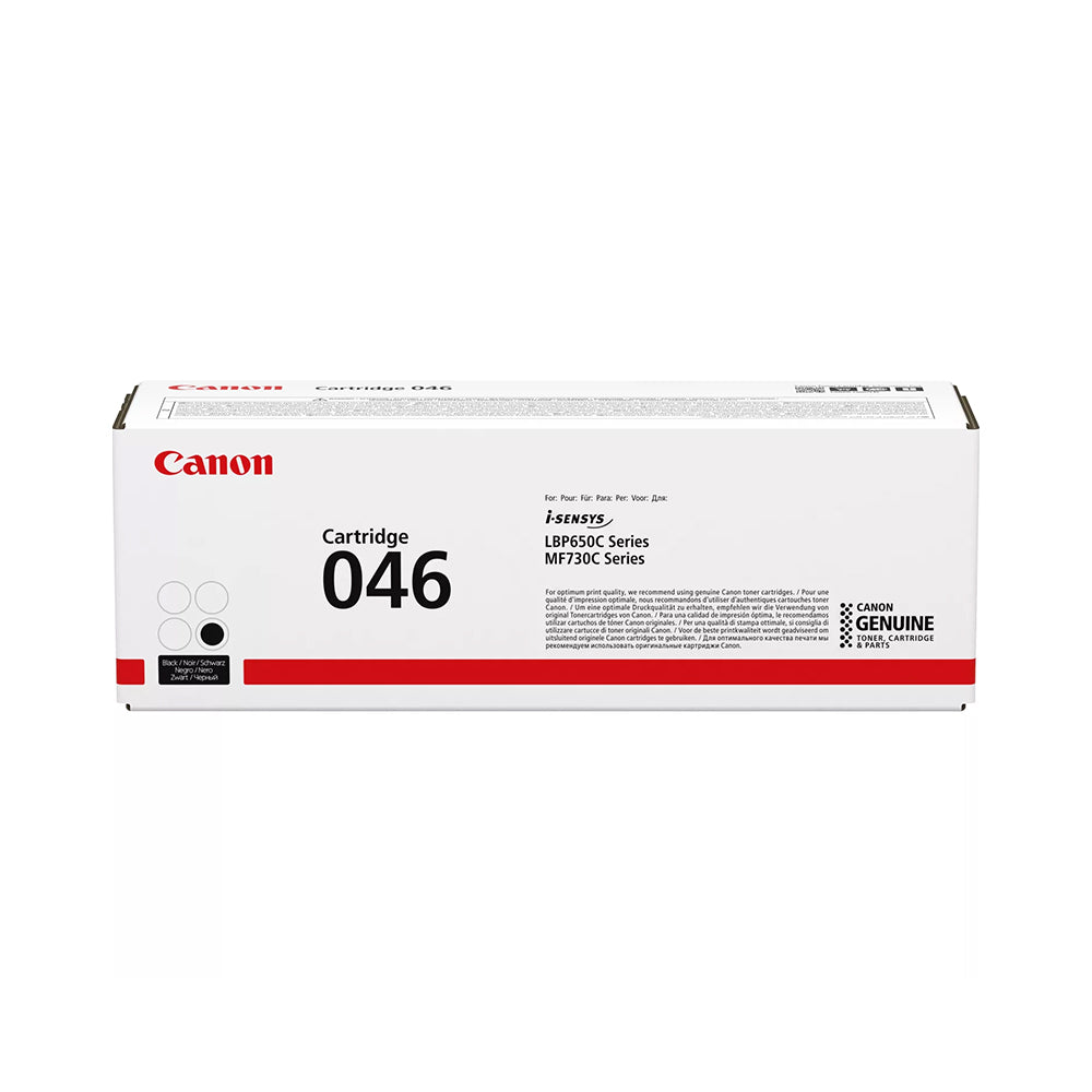 Canon 046BK Black (1250C002) Toner Cartridge