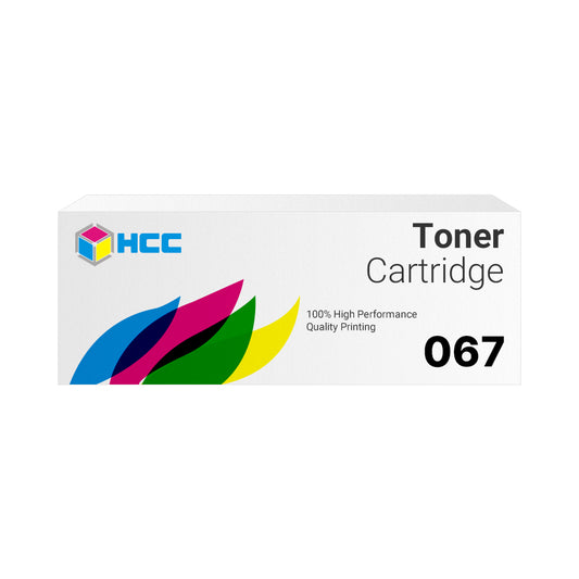 HCC Compatible with Canon 067 Cyan LaserJet Toner Cartridge