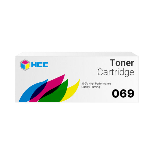HCC Compatible with Canon 069 Cyan LaserJet Toner Cartridge