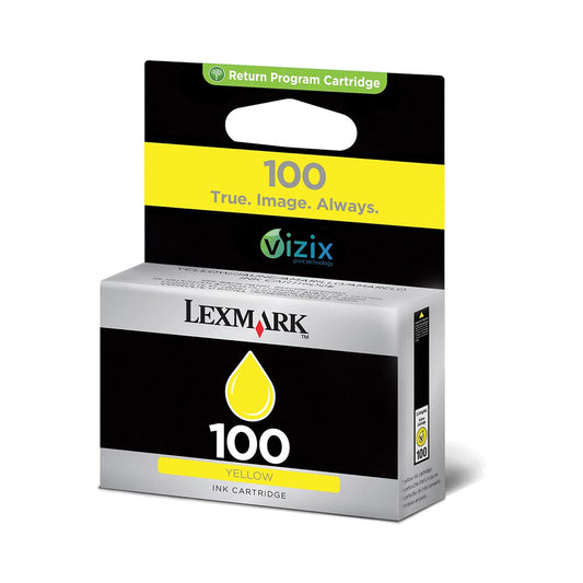 Lexmark 100 Yellow (14N0902E) Ink Cartridge