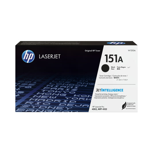 HP 151A Black Original LaserJet Toner Cartridge (W1510A)