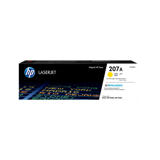 HP 207A Yellow Original LaserJet Toner Cartridge (W2212A)