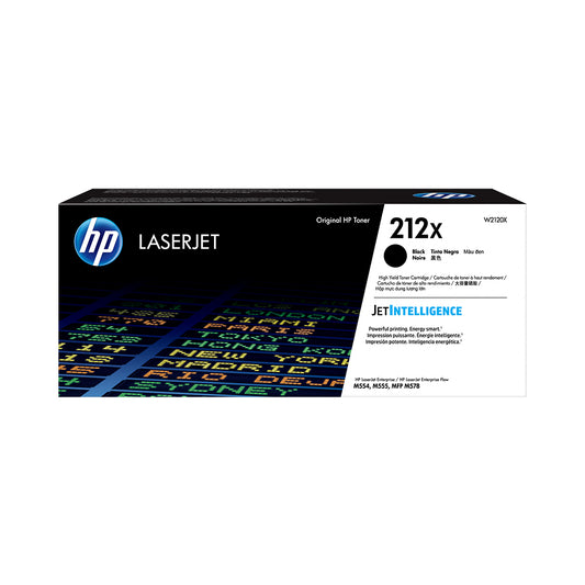 HP 212X High Yield Black Original LaserJet Toner Cartridge (W2120X)