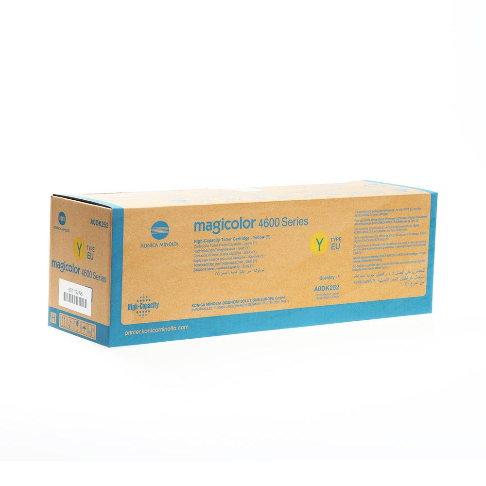 Konica Minolta 4600 Series Yellow Toner Cartridge