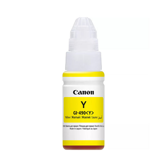 Canon GI-490 Yellow (0666C001) Ink Bottle