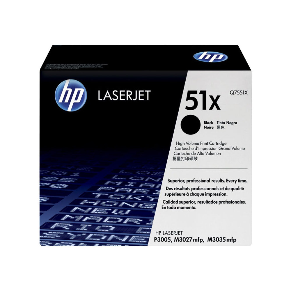 HP 51X High Yield Black (Q7551X) Toner