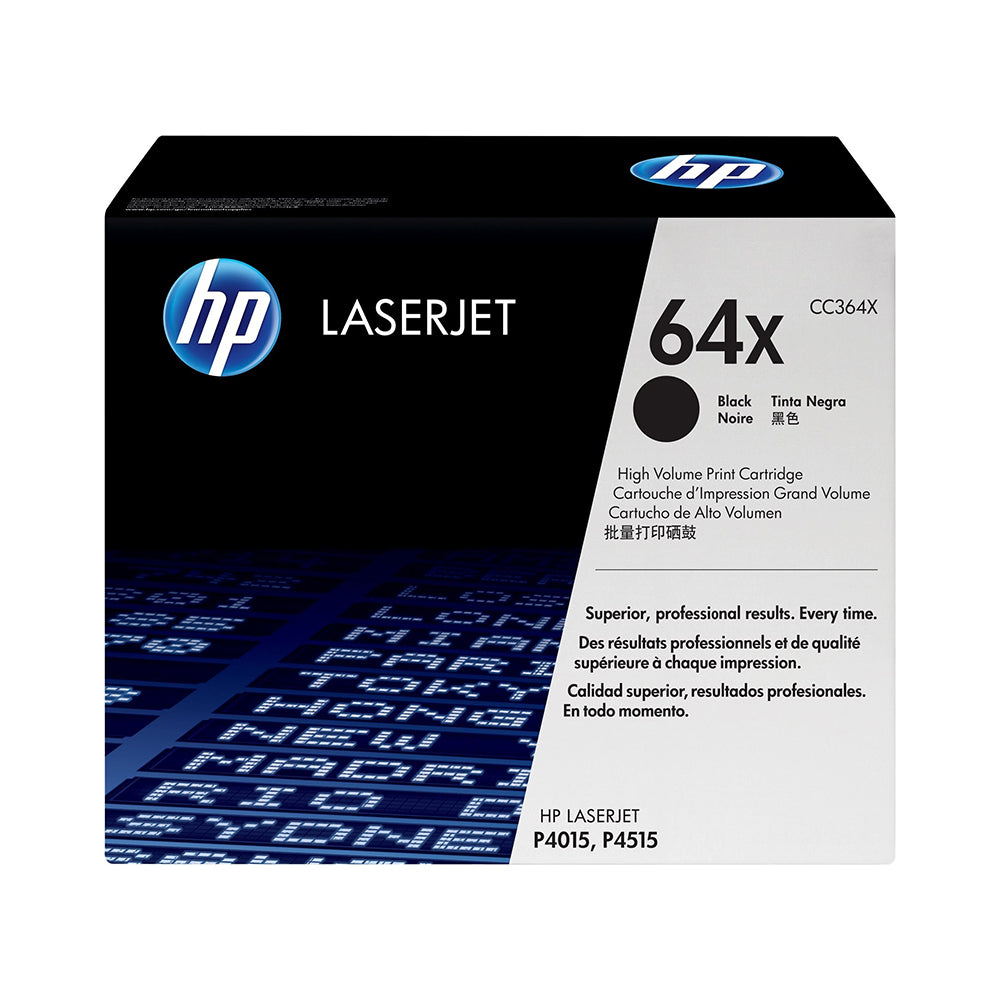 HP 64X High Yield Black (CC364X) Toner