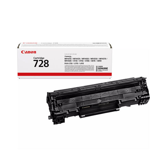 Canon 728 Black (3500B002) Toner Cartridge