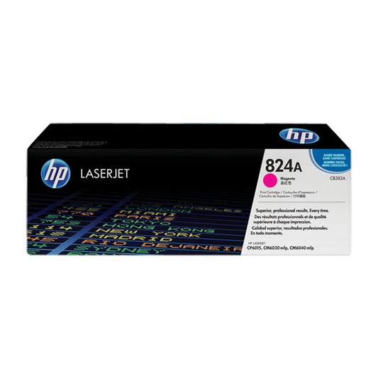 HP 824A Magenta Original LaserJet Toner Cartridge (CB383A)