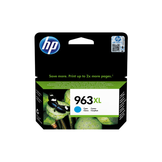 HP 963XL High Yield Cyan Original Ink Cartridge (3JA27AE)
