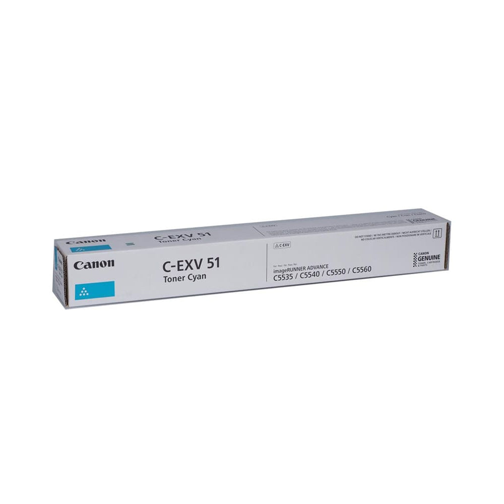 Canon C-EXV 51 Cyan (0482C002) Toner Cartridge