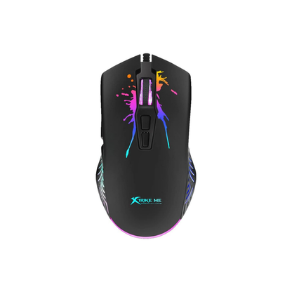 XT ME CMX-410 EN Wired 4-in-1 Gaming Combo | RGB Keyboard Mouse Headset