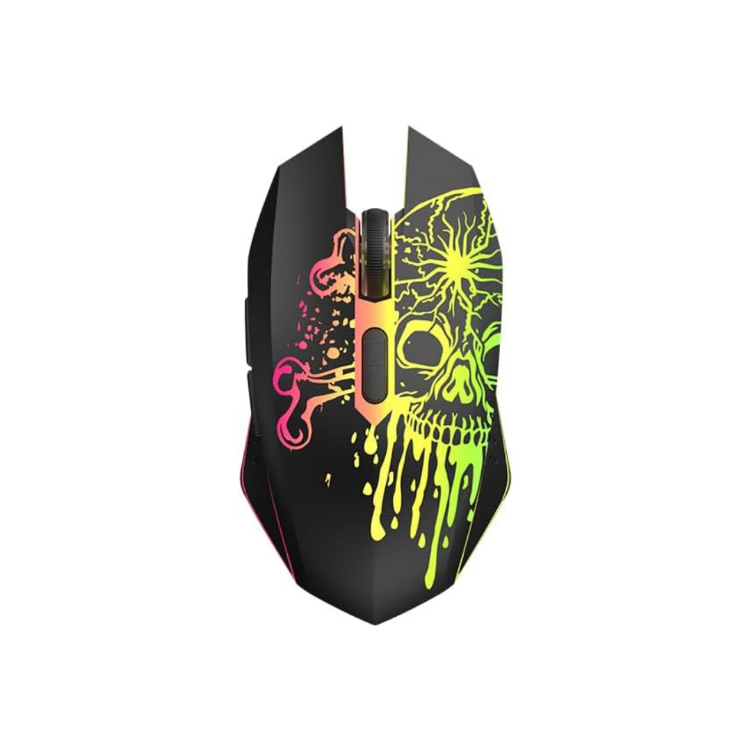 XTRIKE ME CMX-415 EN Wired 4-in-1 Gaming Combo | RGB Keyboard Mouse Headset Mousepad