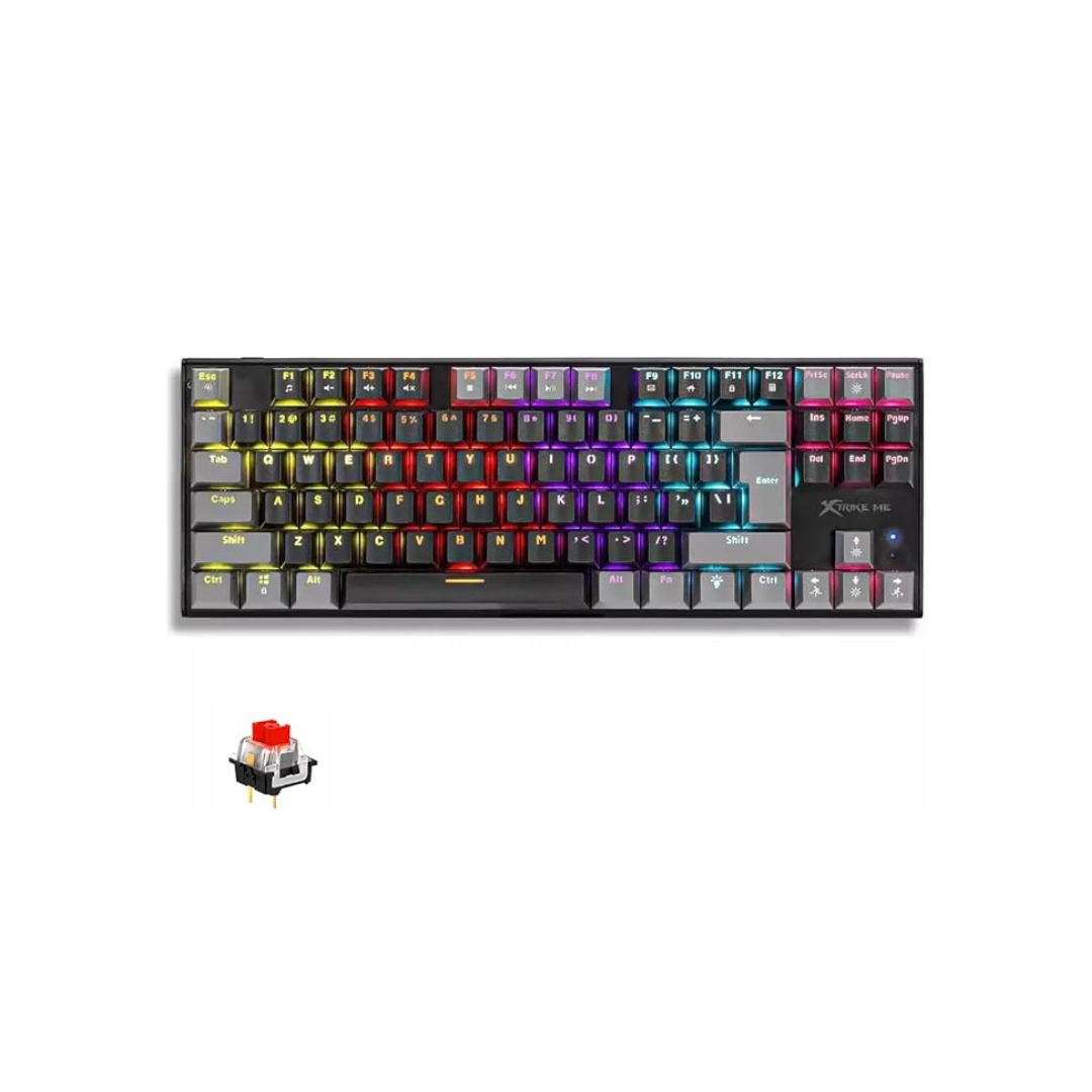 XTRIKE ME GK-989 A Mechanical Keyboard 87 Keys RGB Gaming