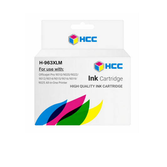 HCC H-963XLM Magenta Ink Cartridge Compatible with HP 963XL High Yield Magenta