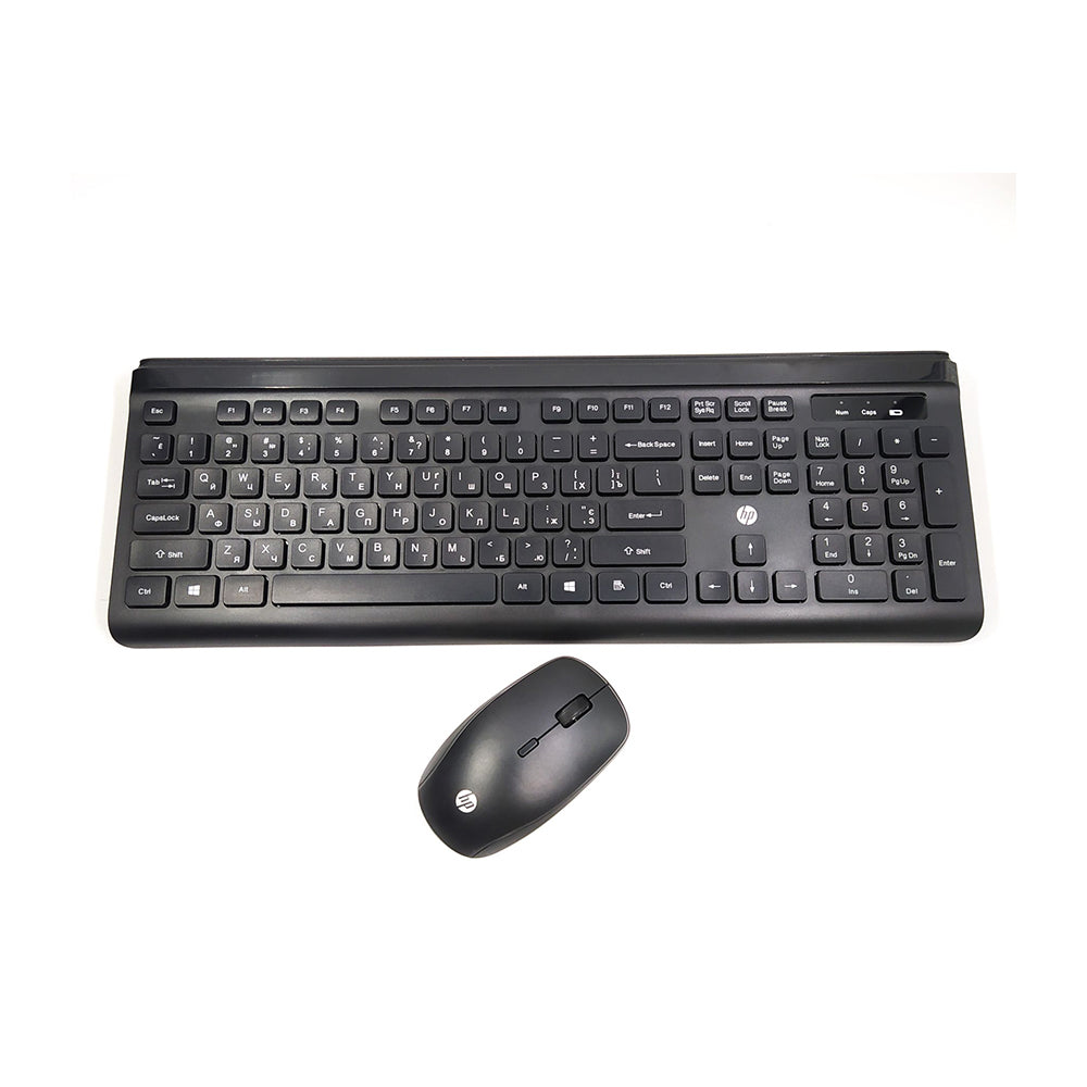 لوحة مفاتيح وماوس لاسلكيين HP CS500 مدمجين - أسود