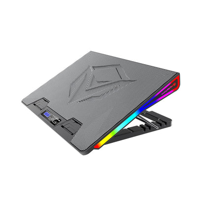 Meetion CP5050 RGB Gaming Laptop Cooling Pad with Adjustable Height