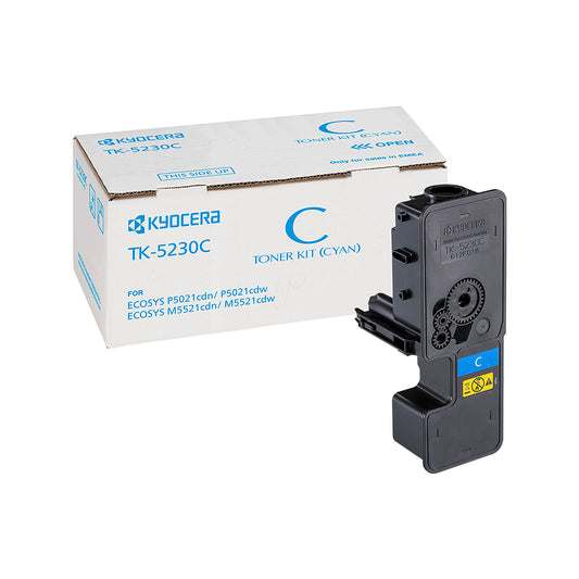 Kyocera TK-5230C Cyan Toner Cartridge