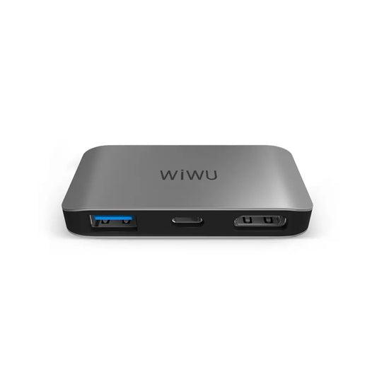 WiWU Alpha C2H 3 in 1 USB Type C HUB to 1080P 4K USB 3 in 1 USB C HUB Converter Adapter Cable