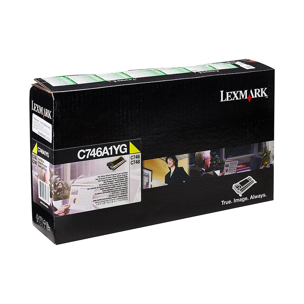 Lexmark C746 Yellow Toner Cartridge (C746A1YG)